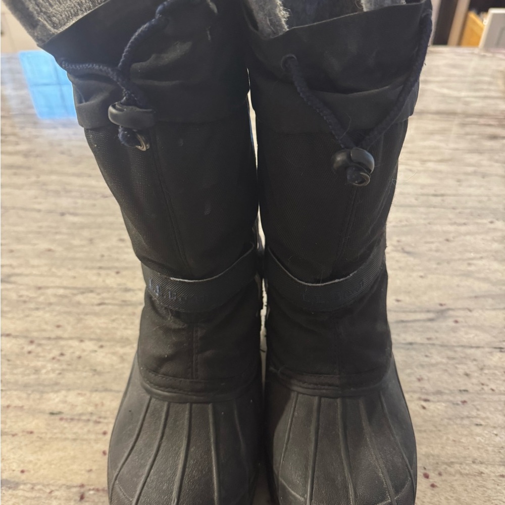 L.L. Bean Kids Black Boots